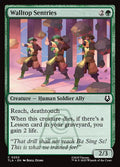 Walltop Sentries - Avatar: The Last Airbender #202 Magic: The Gathering card image