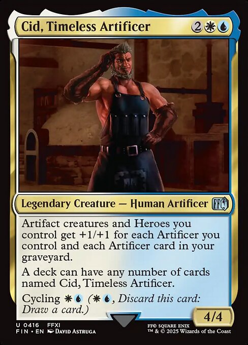 Cid, Timeless Artificer - Final Fantasy #416