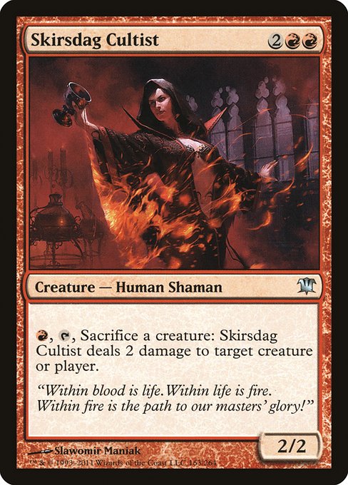 Skirsdag Cultist - Innistrad #163