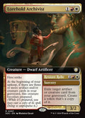 Lorehold Archivist // Restore Relic Secrets of Strixhaven Commander Magic: The Gathering card image