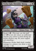 Oroku Saki, Shredder Rising Teenage Mutant Ninja Turtles Magic: The Gathering card image