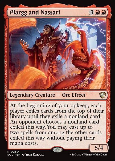 Plargg and Nassari - Secrets of Strixhaven Commander #250