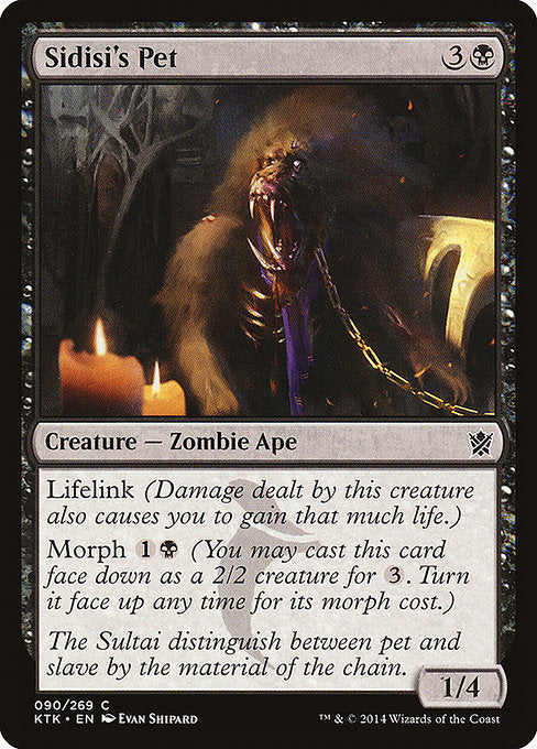 Sidisi's Pet - Khans of Tarkir #90