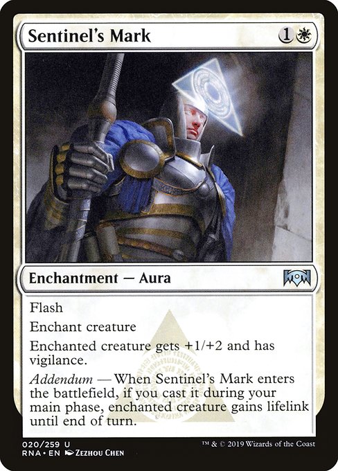 Sentinel's Mark - Ravnica Allegiance #20