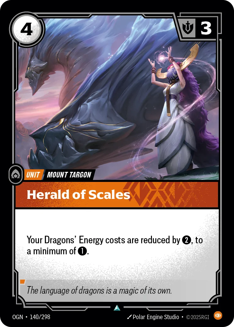 Herald of Scales Riftbound card image