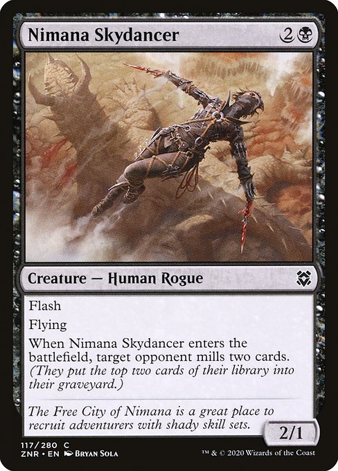Nimana Skydancer - Zendikar Rising #117