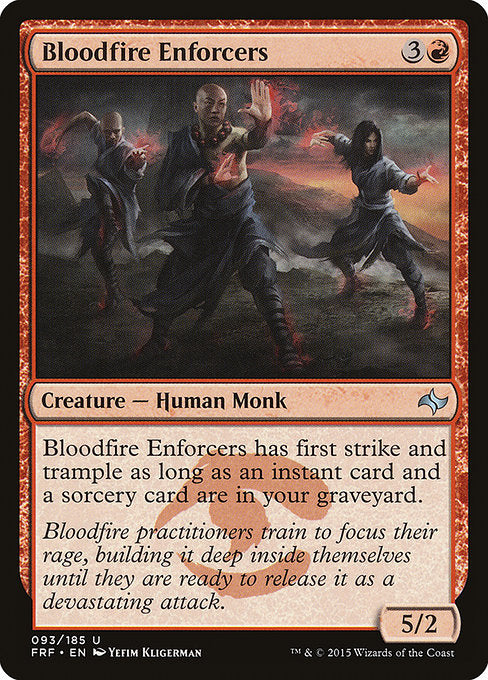 Bloodfire Enforcers - Fate Reforged #93