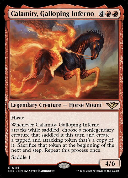 Calamity, Galloping Inferno - Outlaws of Thunder Junction #116