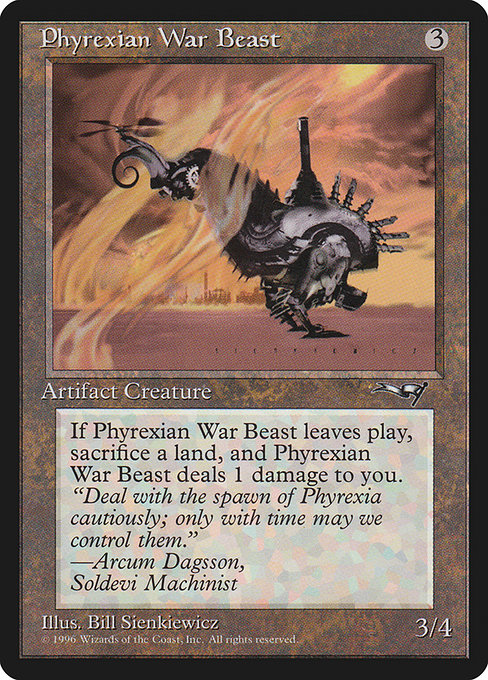 Phyrexian War Beast - Alliances #127a