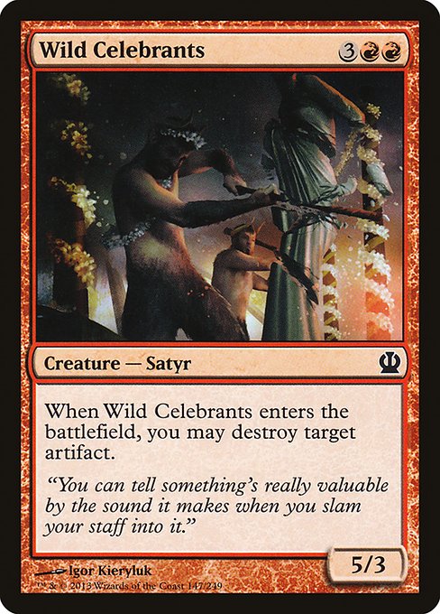 Wild Celebrants - Theros #147