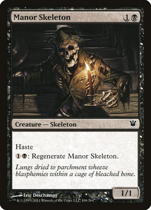 Manor Skeleton - Innistrad #106