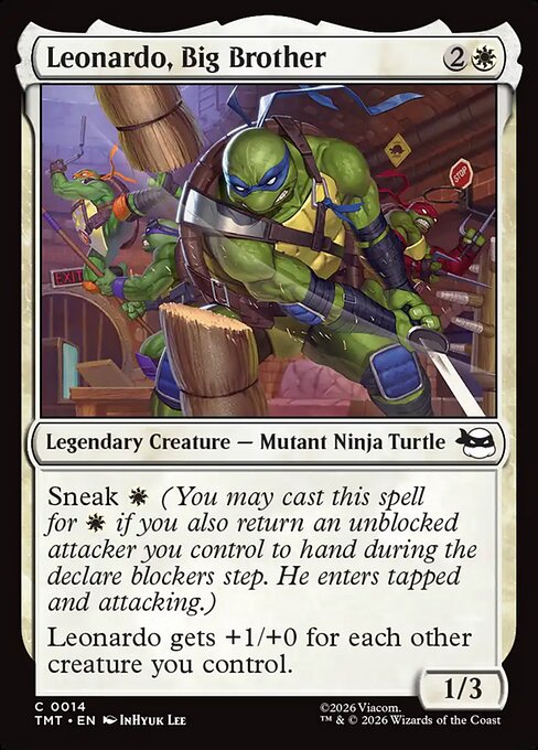 Leonardo, Big Brother - Teenage Mutant Ninja Turtles #14