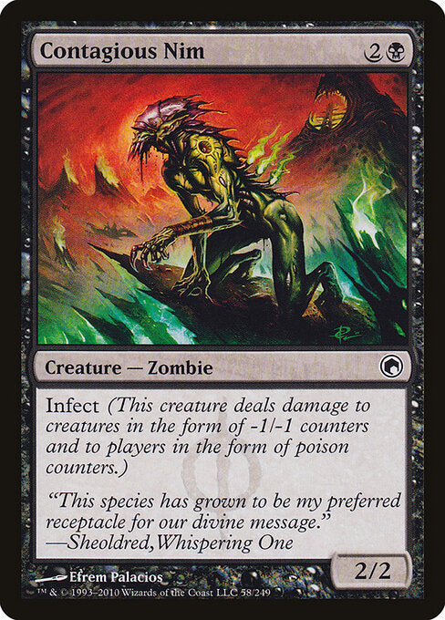 Contagious Nim Scars of Mirrodin Magic: The Gathering card image