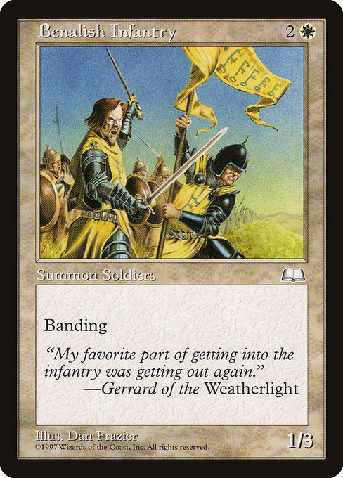 Benalish Infantry - Weatherlight #8