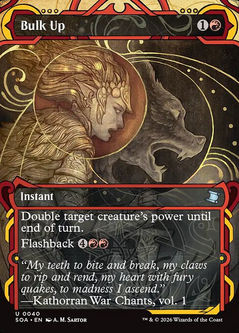 Bulk Up Secrets of Strixhaven Mystical Archive Magic: The Gathering card image