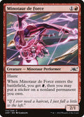 Minotaur de Force - Unfinity #114 - Near Mint - Non-Foil