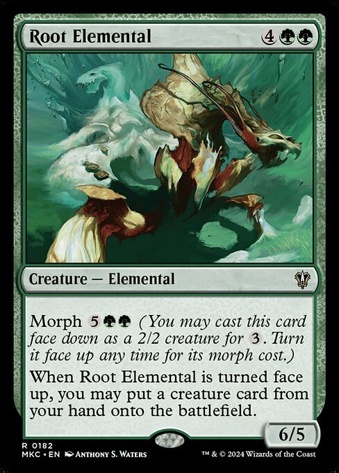 Root Elemental - Murders at Karlov Manor Commander #182