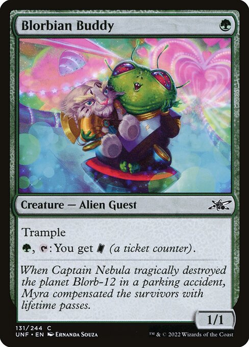 Blorbian Buddy - Unfinity #131 - Near Mint - Non-Foil