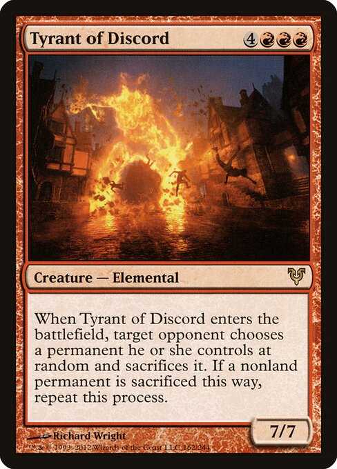 Tyrant of Discord Avacyn Restored Magic: The Gathering card image
