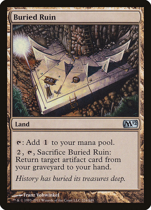 Buried Ruin - Magic 2012 #224