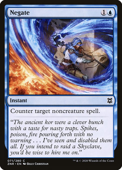 Negate - Zendikar Rising #71