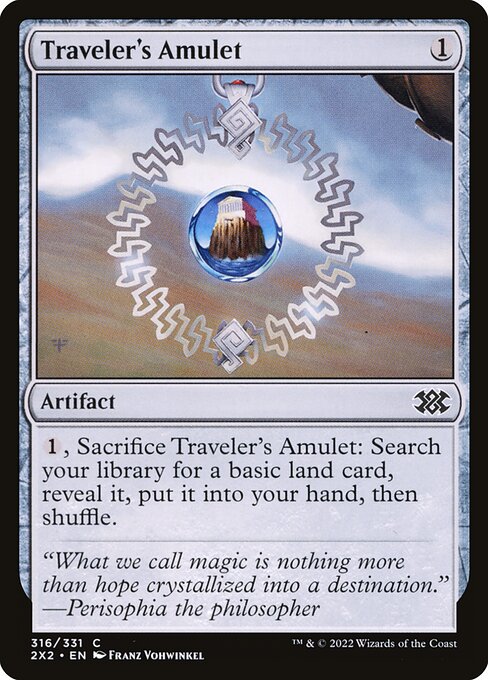 Traveler's Amulet - Double Masters 2022 #316