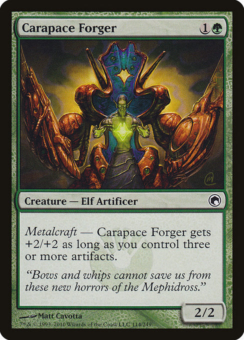 Carapace Forger - Scars of Mirrodin #114