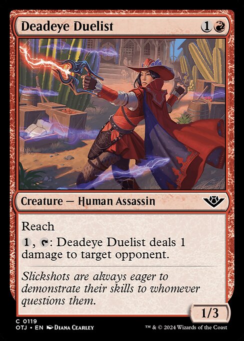 Deadeye Duelist - Outlaws of Thunder Junction #119