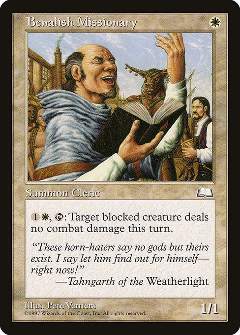 Benalish Missionary - Weatherlight #10