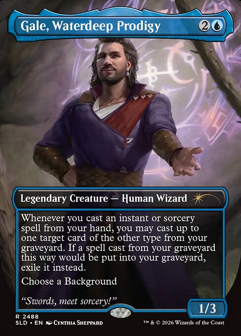 Gale, Waterdeep Prodigy - Secret Lair Drop #2488