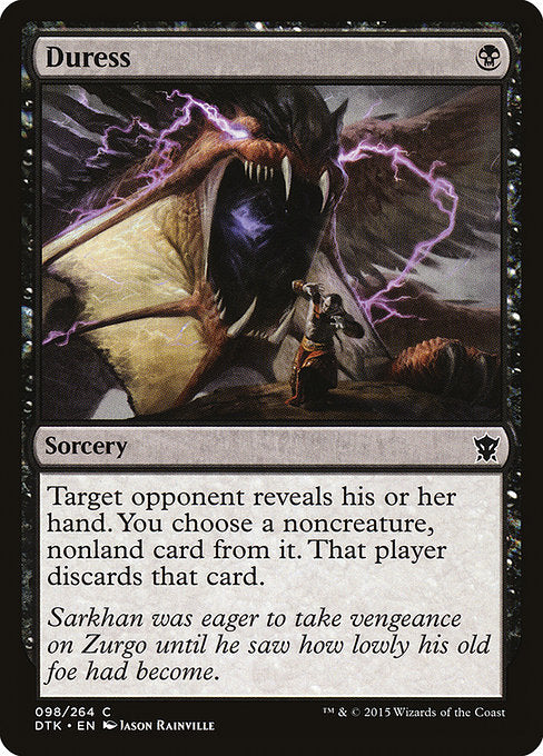 Duress - Dragons of Tarkir #98