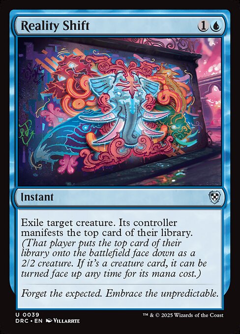 Reality Shift - Aetherdrift Commander #39