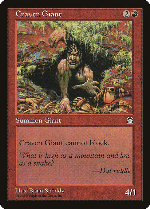 Craven Giant - Stronghold #78