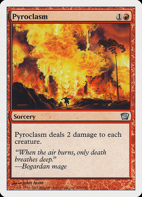 Pyroclasm - Ninth Edition #208