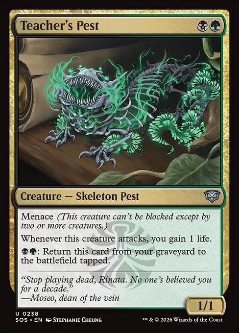 Teacher's Pest - Secrets of Strixhaven #238