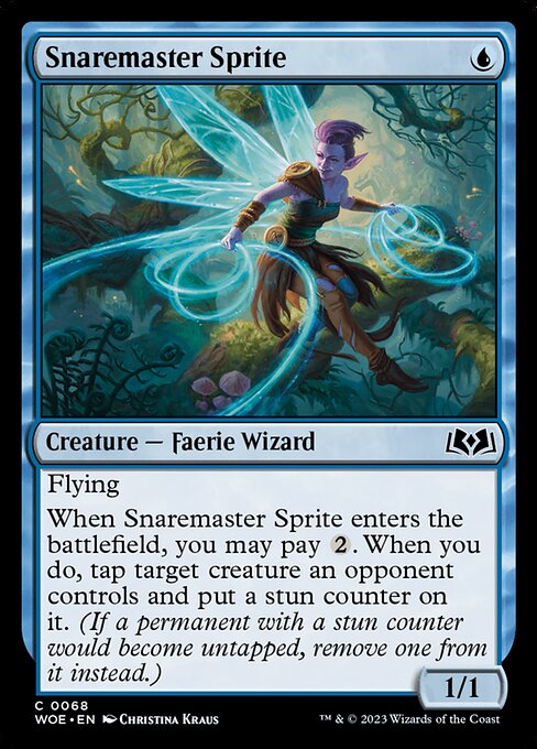 Snaremaster Sprite - Wilds of Eldraine #68