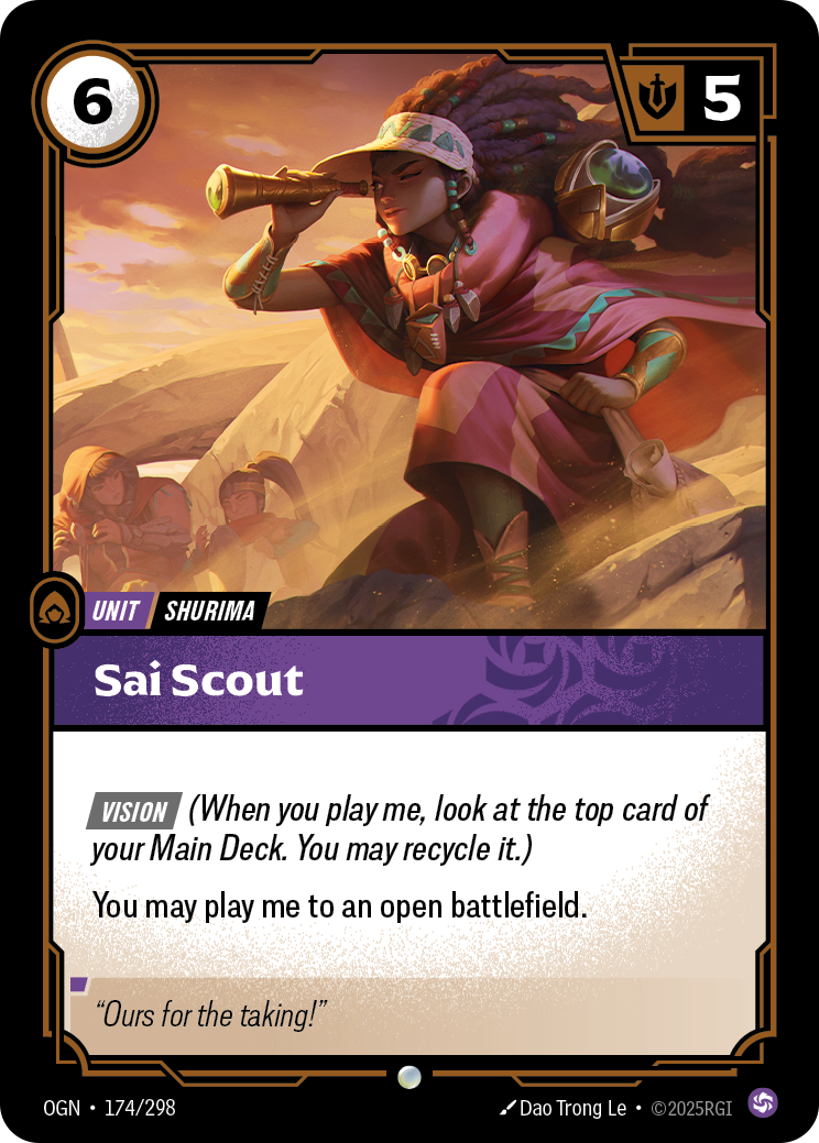 Sai Scout Riftbound card image