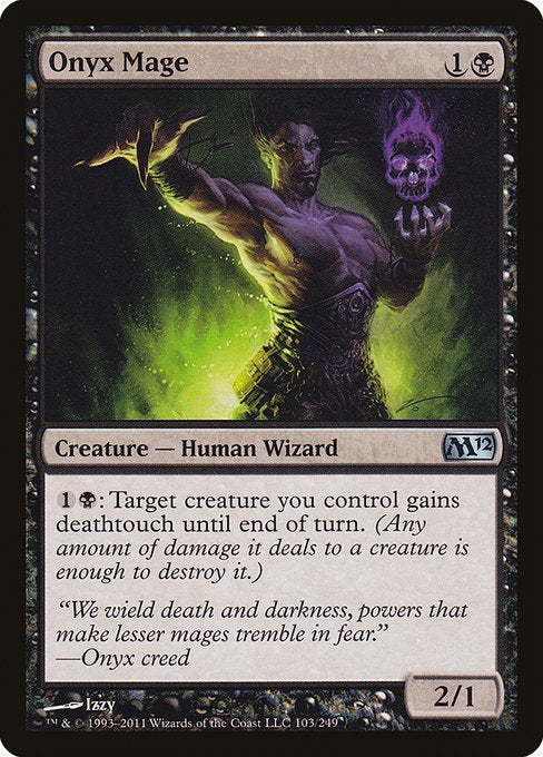 Onyx Mage - Magic 2012 #103