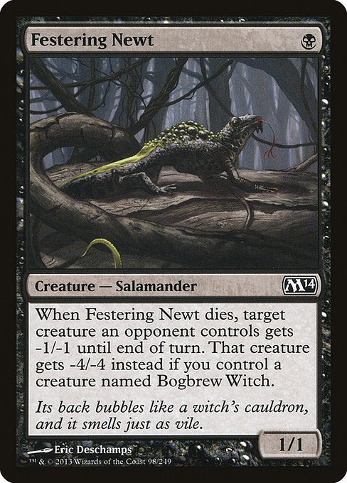 Festering Newt - Magic 2014 #98