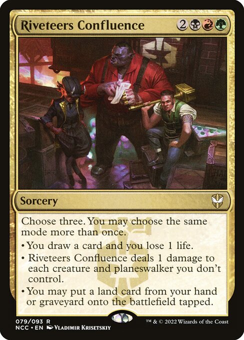 Riveteers Confluence - New Capenna Commander #79