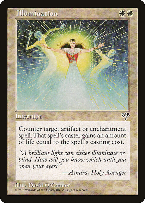 Illumination Mirage Magic: The Gathering card image