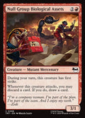 Null Group Biological Assets Teenage Mutant Ninja Turtles Magic: The Gathering card image