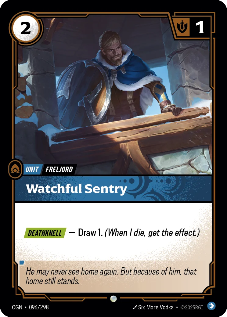 Watchful Sentry Riftbound card image