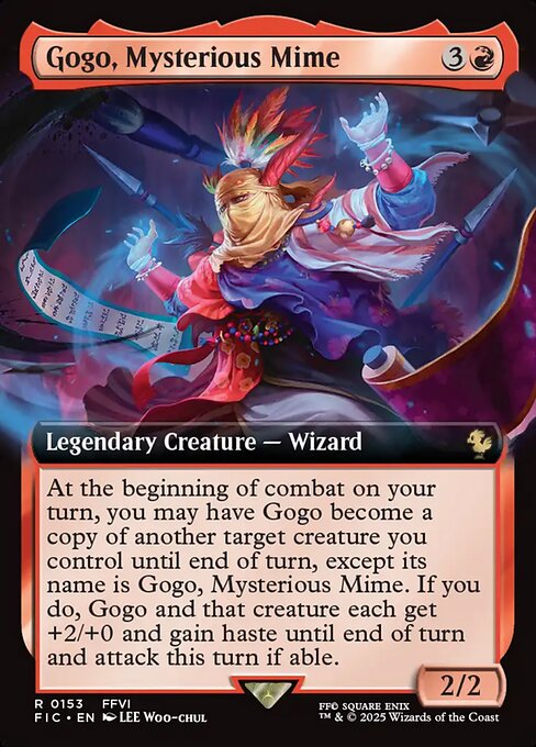 Gogo, Mysterious Mime - Final Fantasy Commander #153