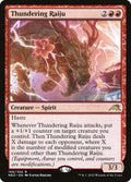 Thundering Raiju Kamigawa: Neon Dynasty Magic: The Gathering card image