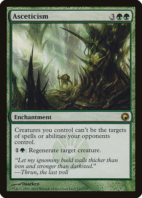 Asceticism Scars of Mirrodin Magic: The Gathering card image
