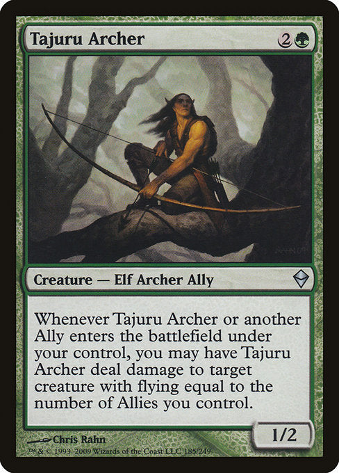 Tajuru Archer - Zendikar #185