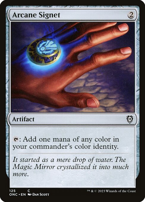 Arcane Signet - Phyrexia: All Will Be One Commander #125