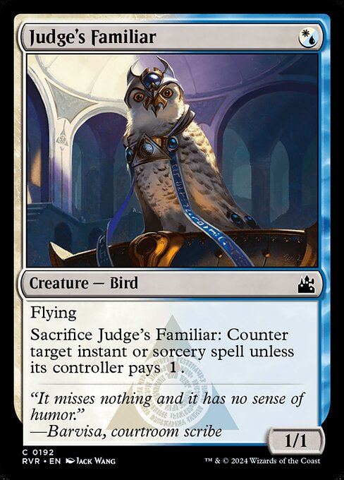 Judge's Familiar - Ravnica Remastered #192