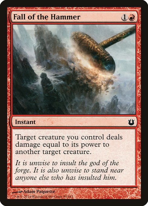 Fall of the Hammer - Born of the Gods #93